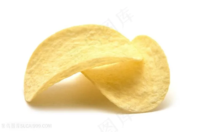 儿童美食美味薯片特写高清图片