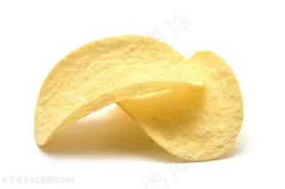 儿童美食美味薯片特写高清图片