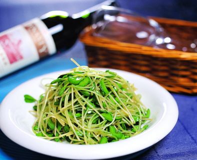 有机黑豆芽餐饮菜单高清图