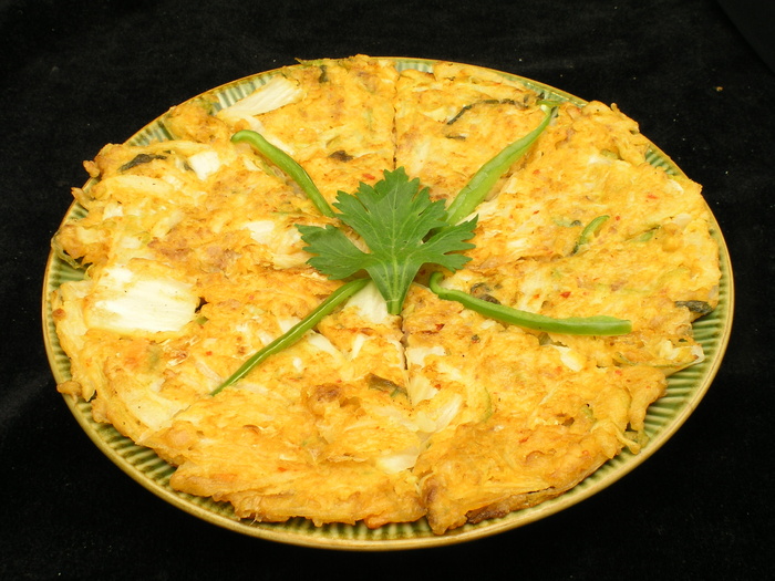 主食|小吃|美食|米饭泡菜饼