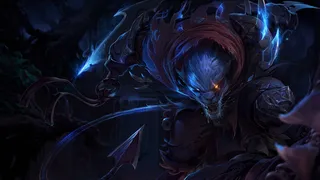 英雄联盟人物素材狮子狗暗黑武士