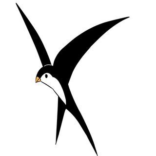 水彩手绘春季春天柳树柳条枝条小鸟小燕子元素PSD设计素材PNG图片