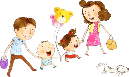 卡通 素材 人物 动画 插图