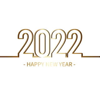 2022新年艺术创意字体虎年3D立体标题数字文字png免抠字素材