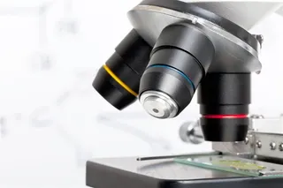 科学研究用的显微镜