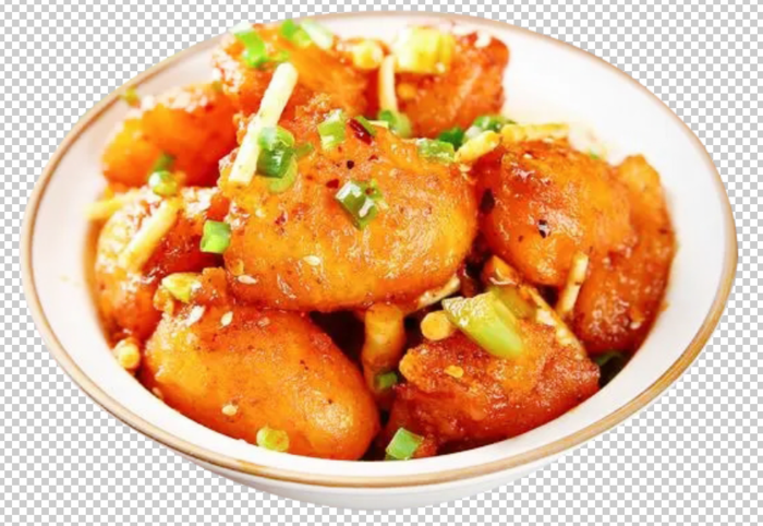 孜然土豆免扣素材