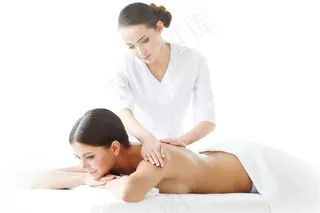 做SPA养护美女摄影