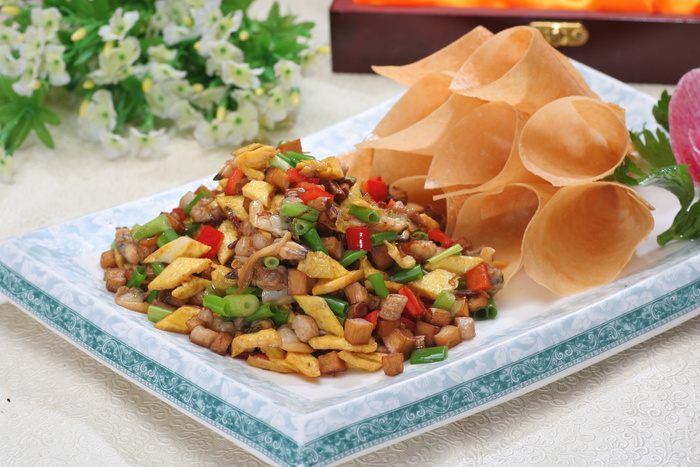 胶东蛤肉手卷皇 28元