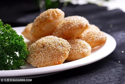 吃芝麻肉松饼 吃芝麻肉松饼