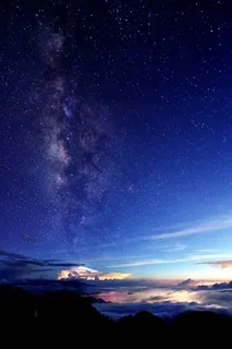 天空夜景暗夜 天空夜景暗夜