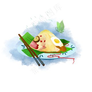 端午节海报 端午节艺术字 端午节 粽子