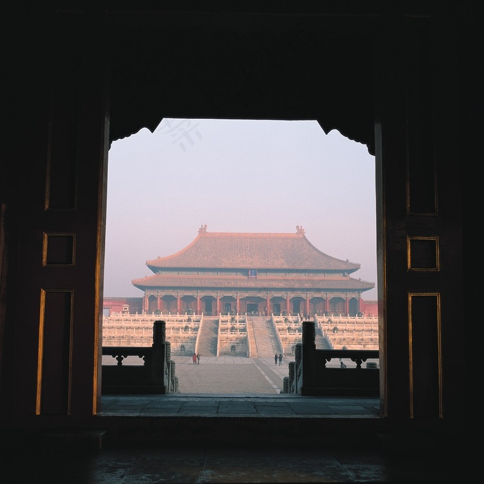 故宫午门中国古代建筑图片素材