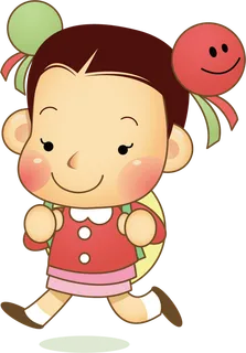 卡通 素材 人物 动画 插图