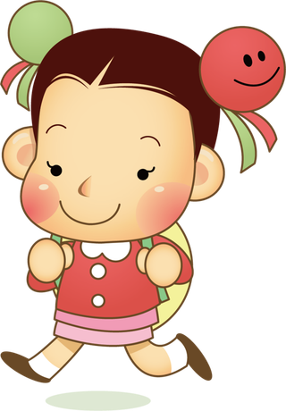 卡通 素材 人物 动画 插图