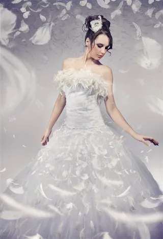 欧美范唯美婚纱图片