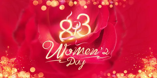 三八妇女节女神节背景