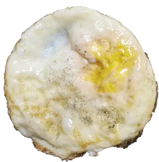 香煎 鸡蛋煎蛋荷包蛋鸭蛋鹅蛋圆形黄白相间免抠摄影元素素材