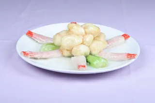 蟹柳竹笙炒虾球-凯龙食神府