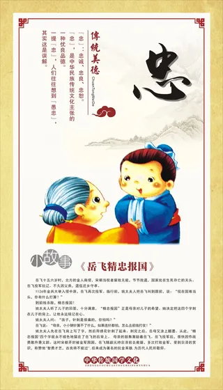 中华传统美德-中华传统国学文化-忠