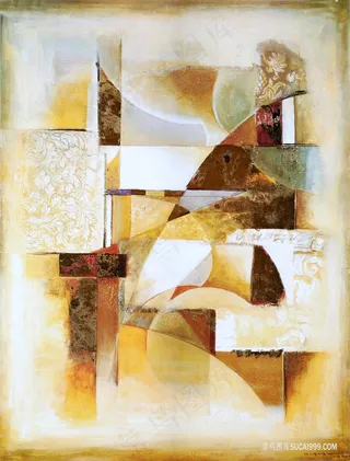 抽象艺术时尚插画