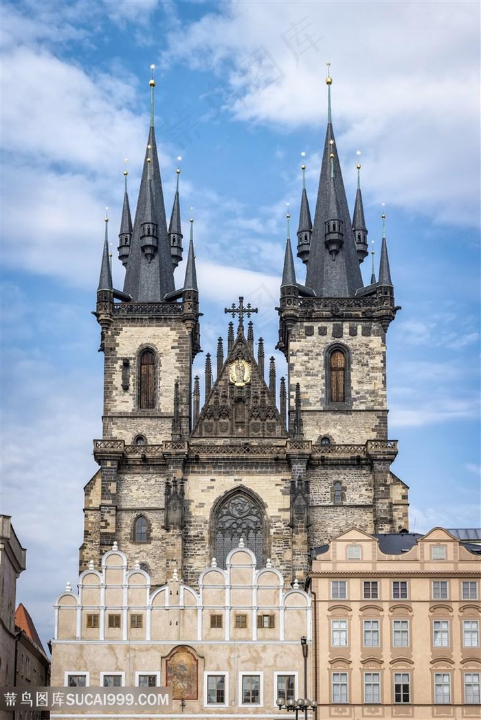 美丽的欧洲教堂建筑高清图片