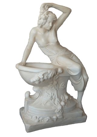 雕塑素材psd模版