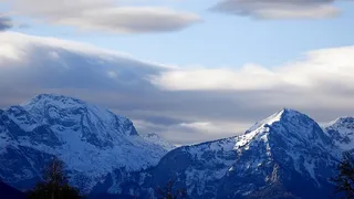 冬天自然背景风景