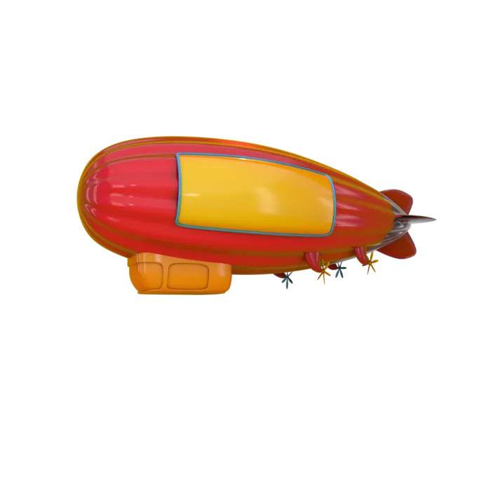 电商促销飞艇素材