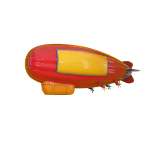 电商促销飞艇素材