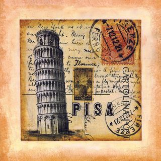 欧洲建筑艺术油画