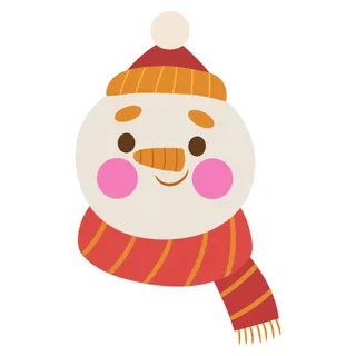 可爱的雪人贴图