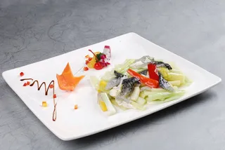  西芹远炒万寿皮 