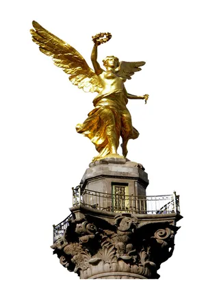 雕塑素材psd模版