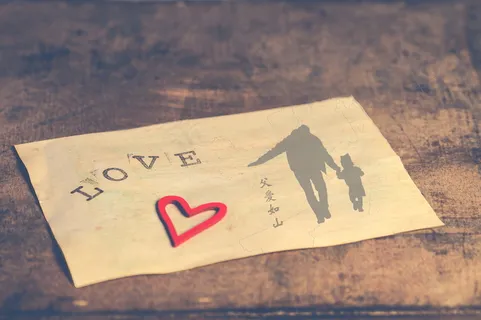 父亲节寄语卡片图片