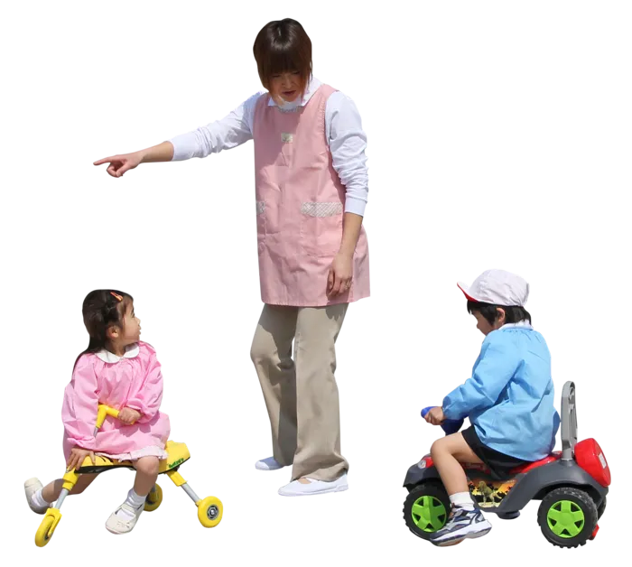 亚裔儿童人物免扣素材