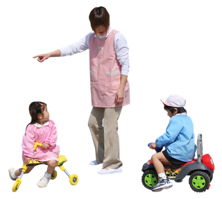 亚裔儿童人物免扣素材