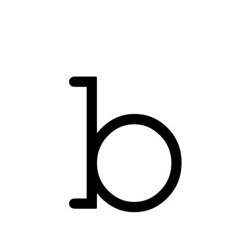 字母B PNG免抠(1500x1500)