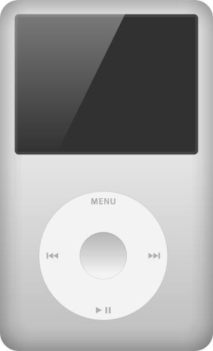 iPod PNG免抠(1200x1975)