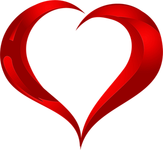 线条爱心情人节