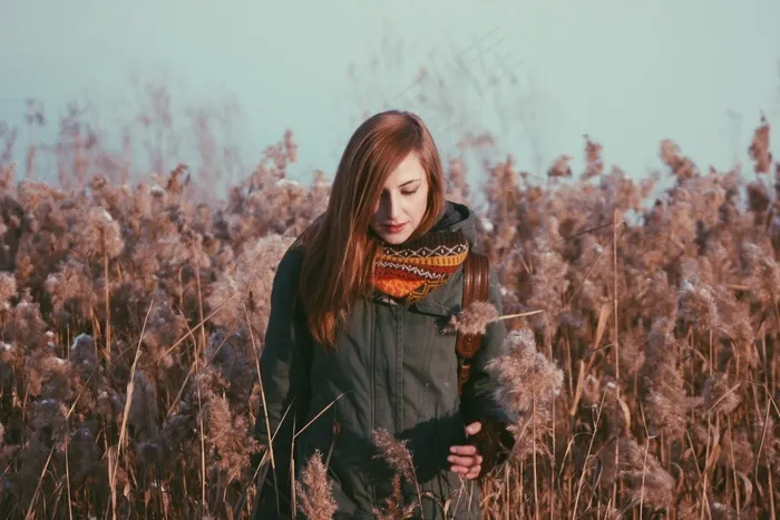 正能量文字图片女生