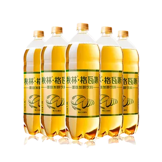 秋林 格瓦斯5超市商品白底图免抠实物摄影png格式图片透明底