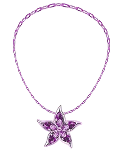 水晶项链免抠图-5