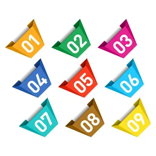 免抠潮流标贴标签