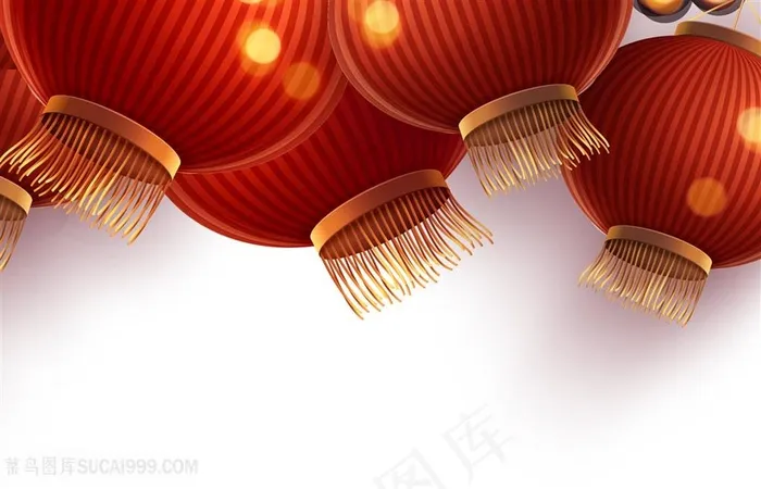 精美灯笼喜庆图片