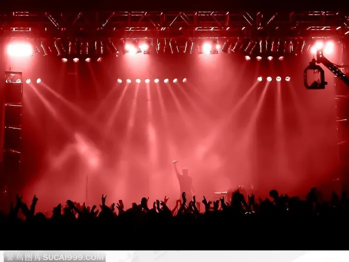 激情飞扬的迪厅晚会现场