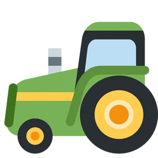 现代农业绿色卡通农车