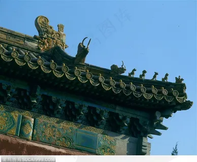 明十三陵-精美的长陵屋檐 明十三陵-精美的长陵屋檐