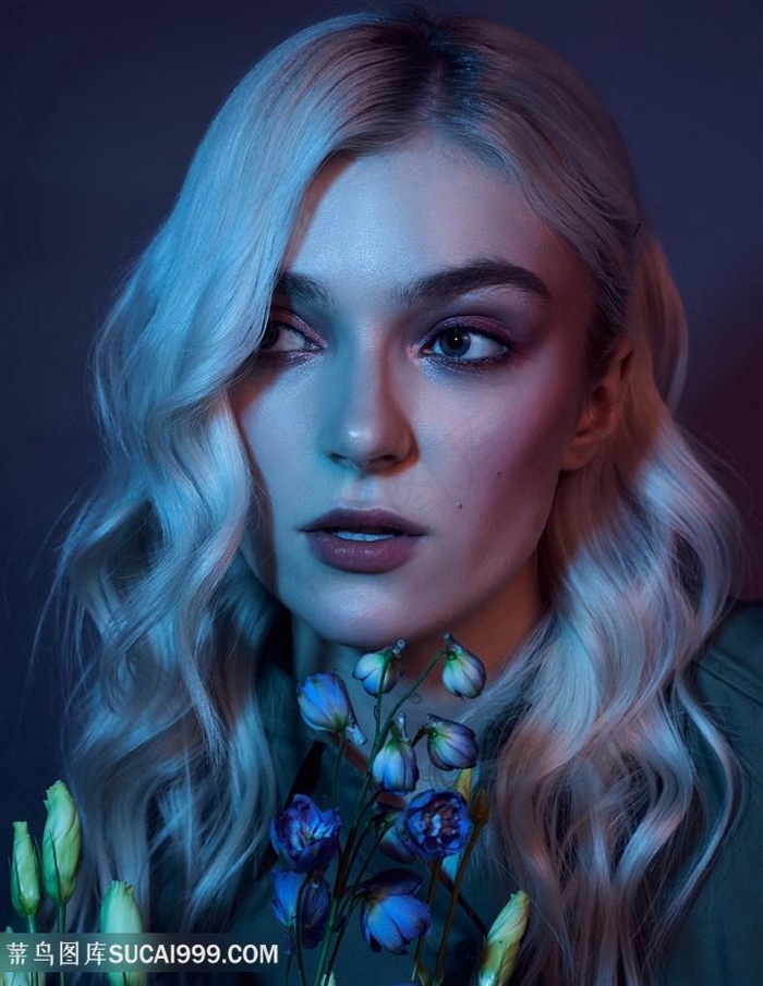 化妆品模特美容