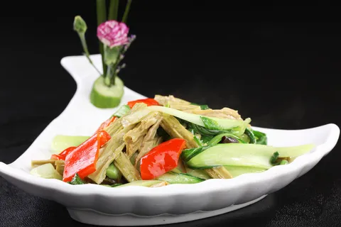 R01101青菜烧有机腐竹 (2)