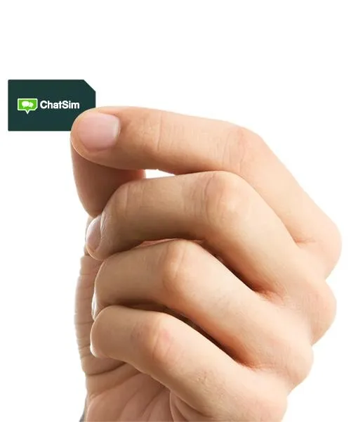 SIM卡在手PNG图像免抠(500x600)